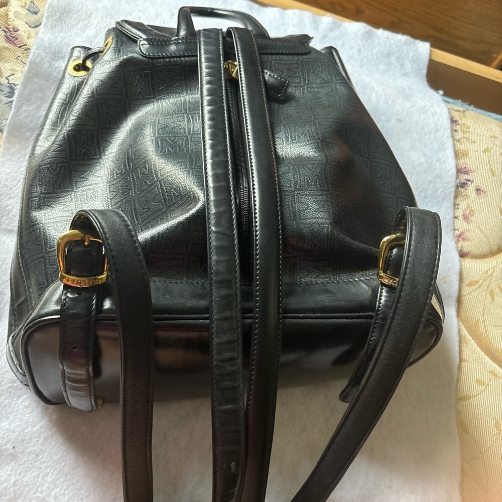 Metro City Black Monogram Backpack - image 7